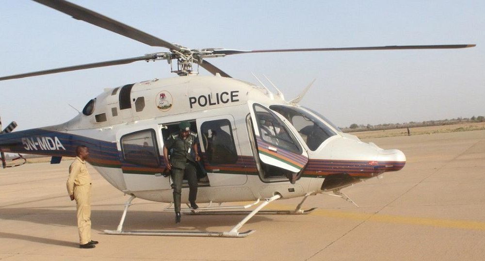 Police helicopter crashes in Bauchi