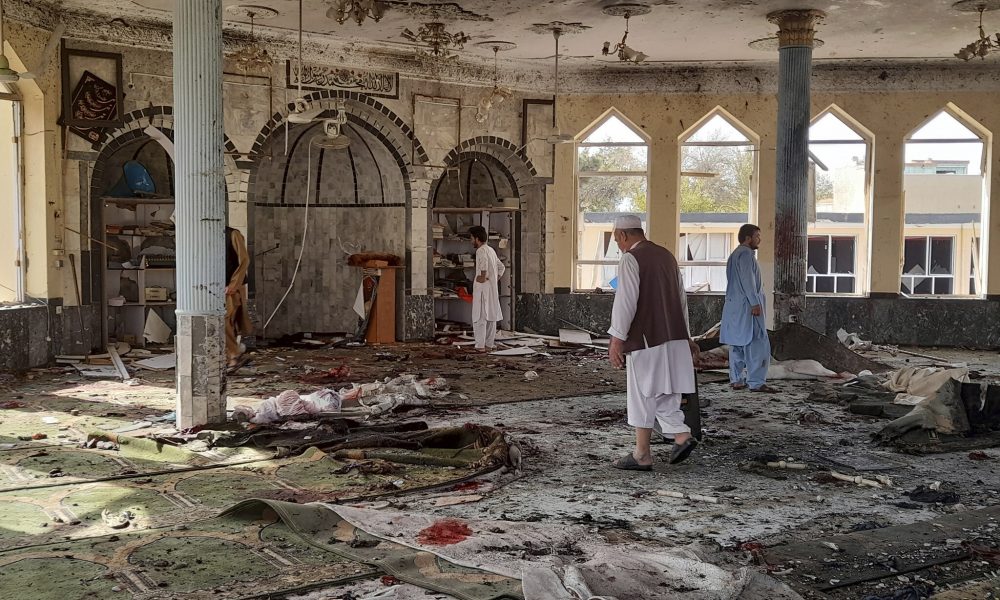 Afghan mosque attacks victims receive assistance from Iran