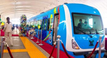 Lagos opens Blue light train for two-month trial run