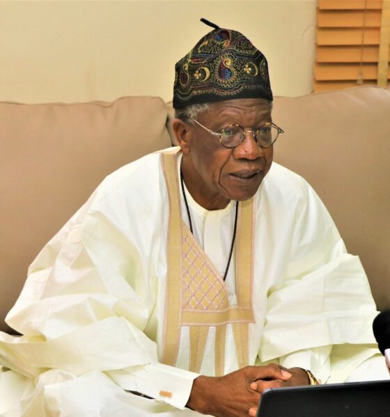 former Minister of Information and Culture, Alhaji Lai Mohammed