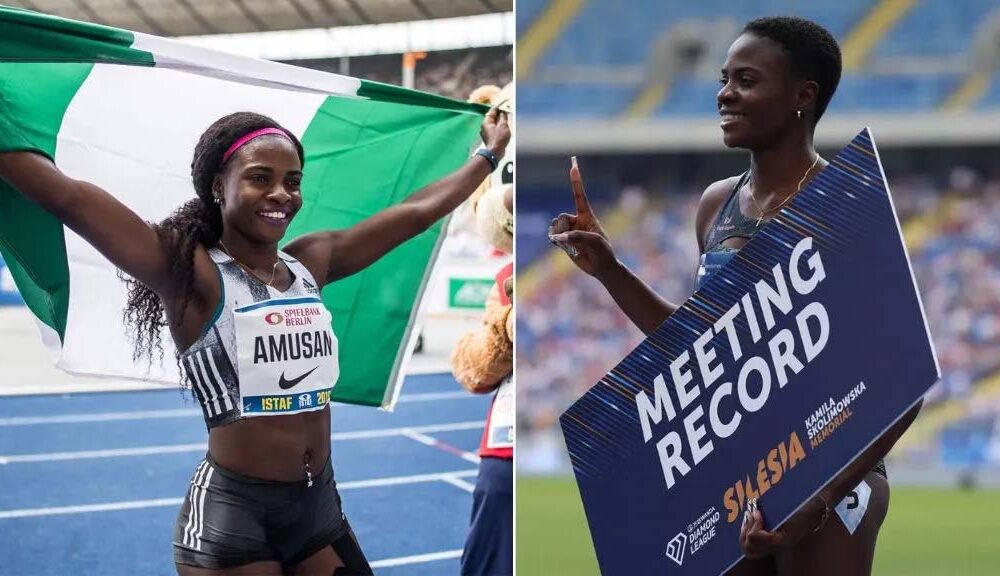 Hurdles world record-holder Amusan charged with anti-doping violation