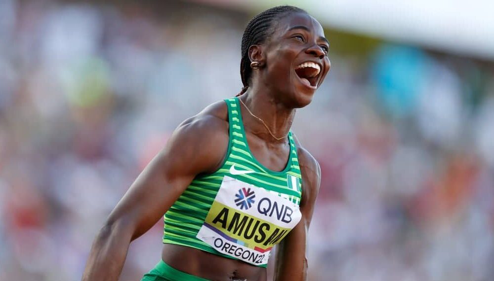 Amusan sets new world record in 100m hurdles