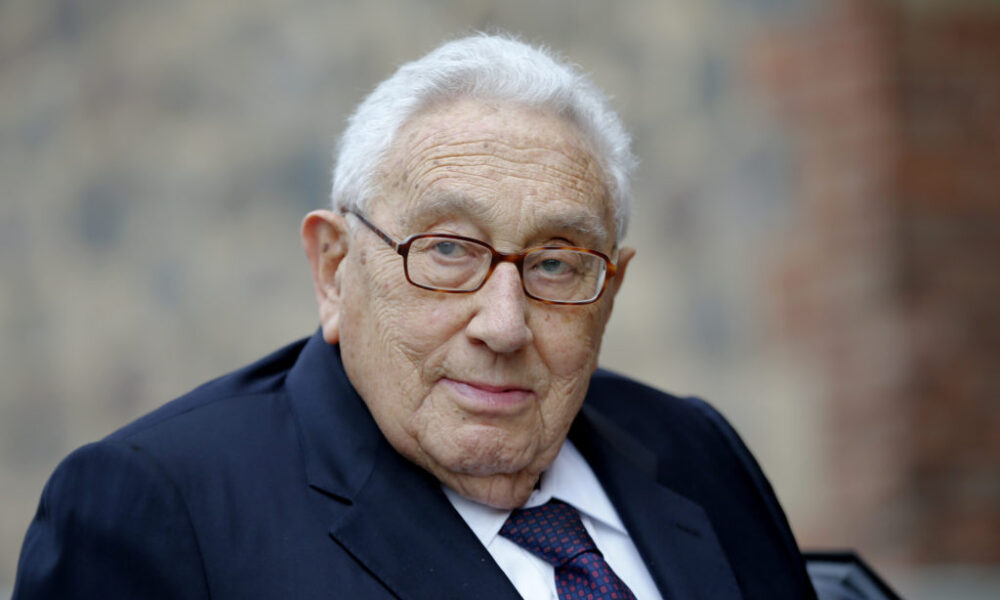 Henry Kissinger, ex-US secretary of state dies at 100