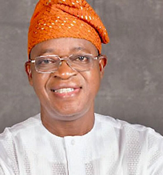 Former Governor Adegboyega Oyetola