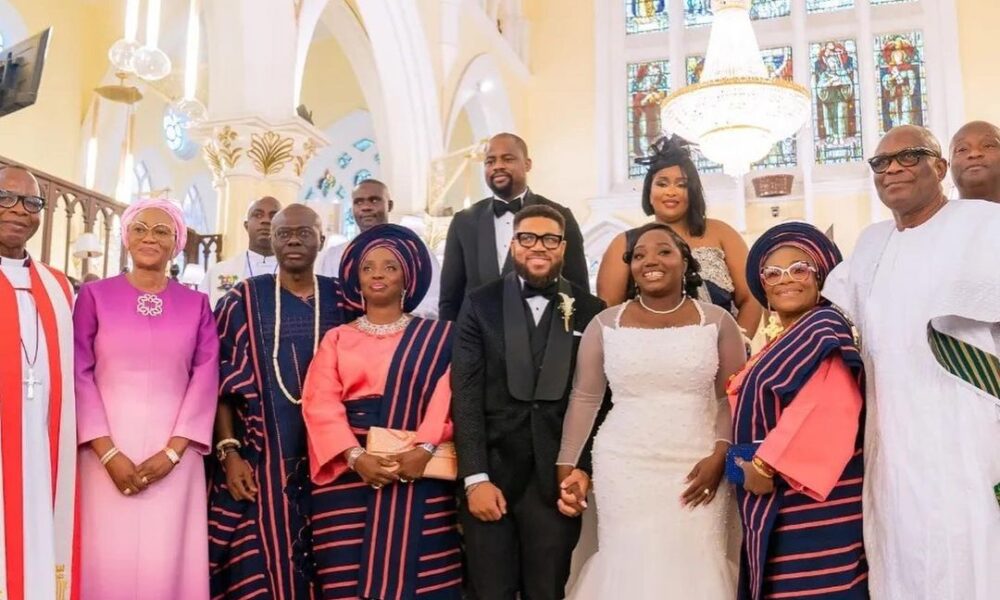 Sanwo-Olu’s daughter, Modupeoreoluwa, weds Oladele in Lagos + photos 