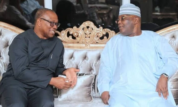 Peter Obi and Atiku Abubakar
