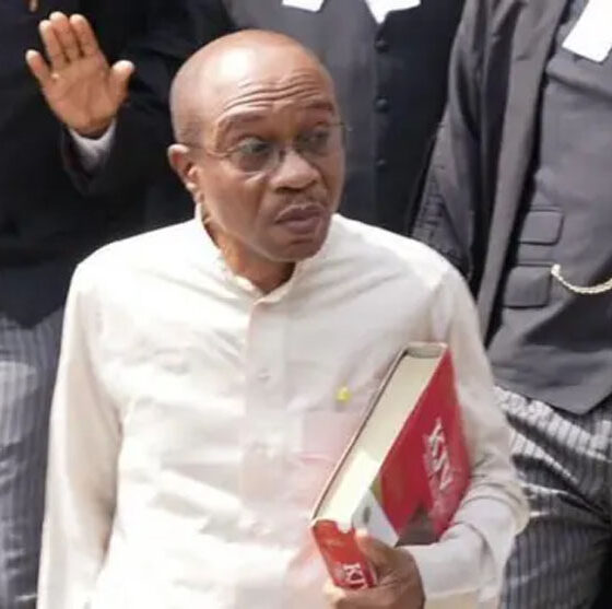 Former Central Bank of Nigeria (CBN) Governor Godwin Emefiele