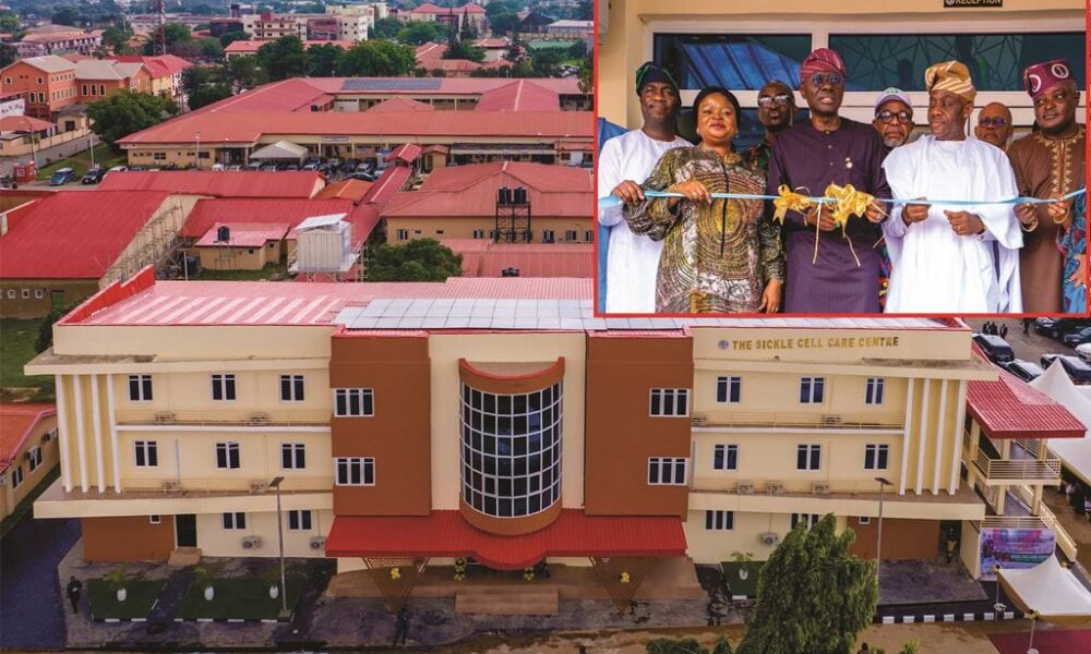 Sanwo-Olu opens SDGs multi-storey Sickle Cell Centre at LASUTH