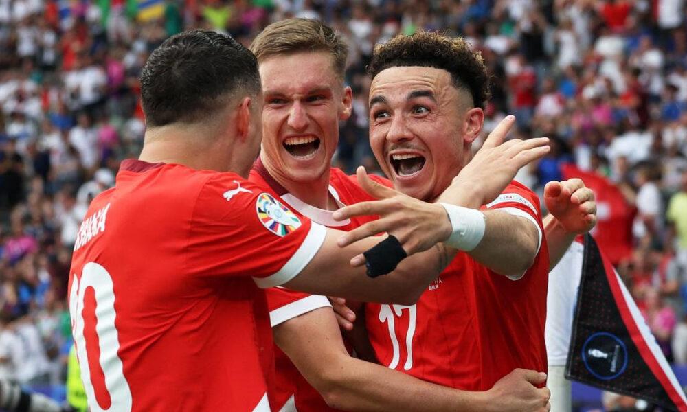 Switzerland shock Italy, secure Euro 2024 quarter-final spot