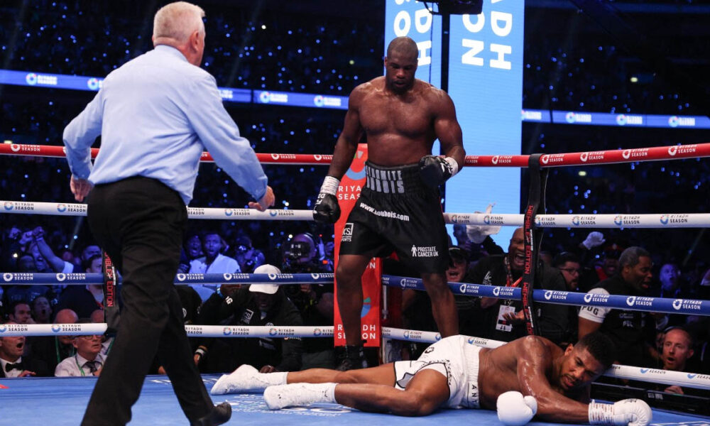 Why I lost to Daniel Dubois in fifth round – Anthony Joshua