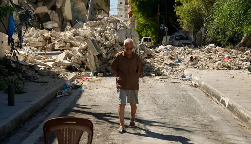 Anger, grief in south Lebanon city, almost deserted after Israeli strikes