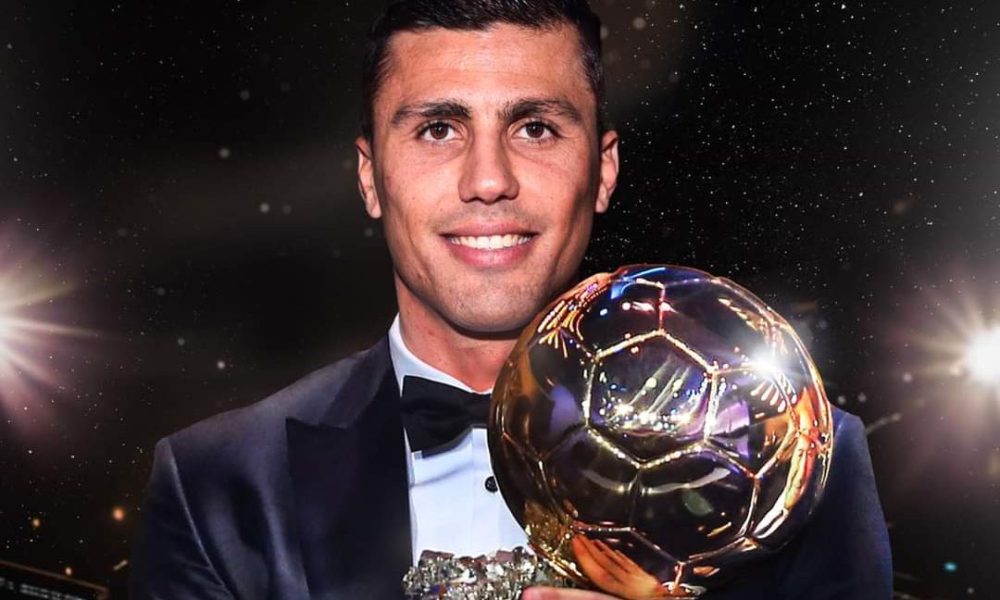 BREAKING: Man City’s Rodri wins 2024 men’s Ballon d’Or award