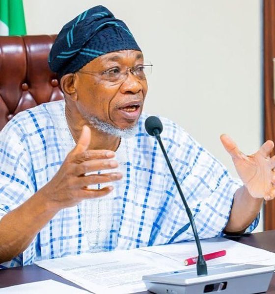 Former Minister of Interior and ex-Osun State Governor, Rauf Aregbesola