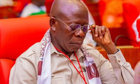 Oshiomhole Clarifies Remarks on Natasha Suspension, Denies Forgery Allegation