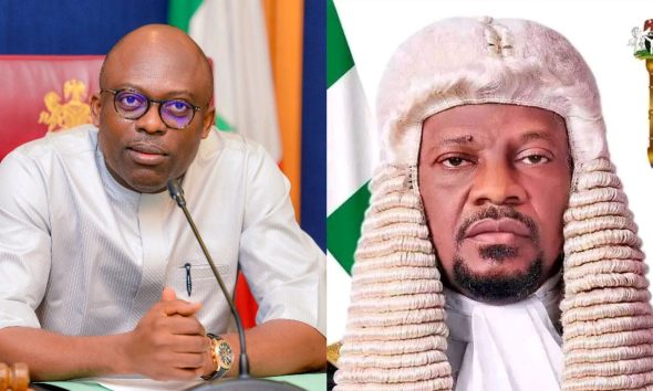 Governor Siminalayi Fubara and Speaker of the Rivers State House of Assembly, Martins Amaewhule.jpg