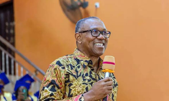 Former Labour Party (LP) presidential candidate Peter Obi