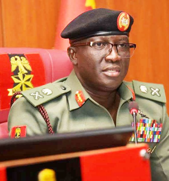 Chief of Army Staff (COAS), Lieutenant General Waidi Shaibu