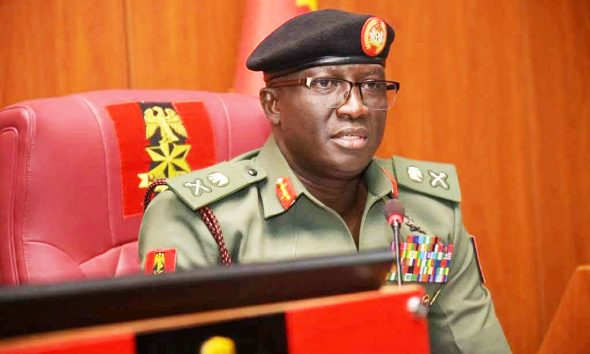 Chief of Army Staff (COAS), Lieutenant General Waidi Shaibu
