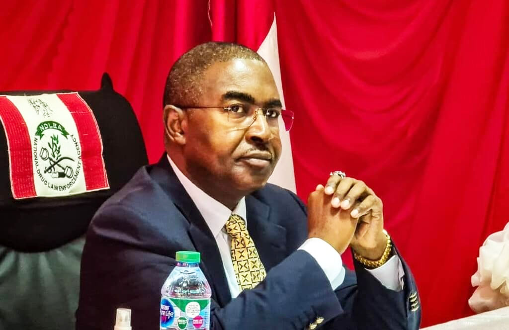 Chairman and Chief Executive Officer of the National Drug Law Enforcement Agency (NDLEA), Brigadier-General Mohammed Buba Marwa (rtd)