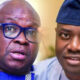 Former Ekiti State Governor Ayo Fayose and Oyo State Governor Seyi Makinde