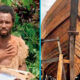 Ghanaian man, Ebo Noah, who drew global attention after building a massive wooden ark