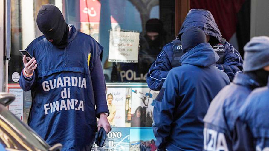 Italy Arrests Nine Over €7M Hamas Funding Network