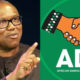 Peter Obi with ADC logo