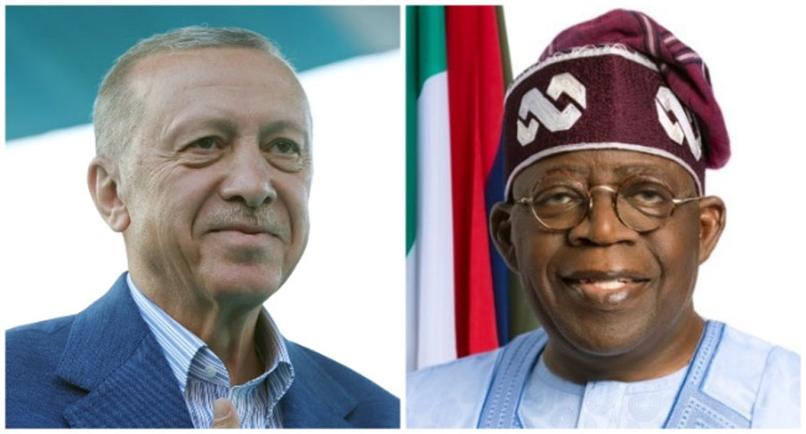 President Recep Tayyip Erdoğan and President Bola Tinubu