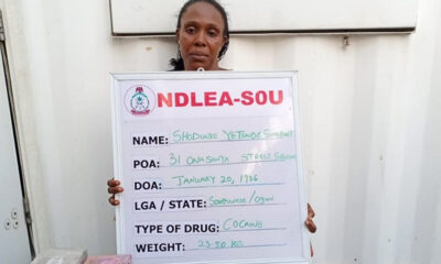 ugitive drug syndicate leader, Shodunke Yetunde Simbiat