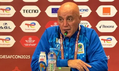 Tanzania head coach Miguel Gamondi