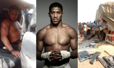 Two Dead as Anthony Joshua Survives Ogun Expressway Crash