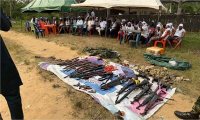 80 Militants Surrender Arms in Calabar