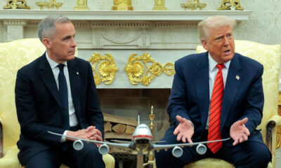 Canada’s Prime Minister Mark Carney and US President Donald Trump