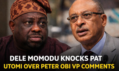 Dele Momodu and Professor Pat Utomi