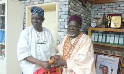 Grand Chief Imam of Oyo visi LAUTECH Vice Chancellor