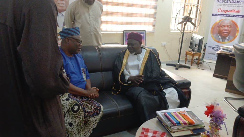 COURTESY VISITS AND OFFICIAL ENGAGEMENTS OF THE GRAND CHIEF IMAM OF OYOLAND ACROSS OYO TOWN
