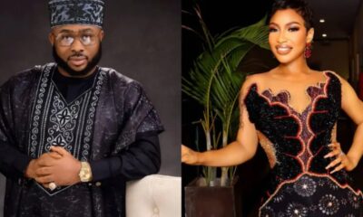 Nollywood actress Tonto Dikeh and Olakunle Churchill