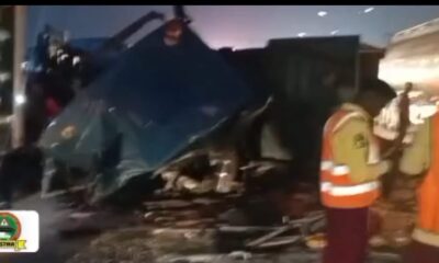 One Dead in Multiple Truck Crash at Otedola Bridge