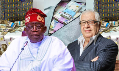 President Bola Ahmed Tinubu and Gilbert Chagoury