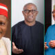 Senator Rabiu Kwankwaso, Peter Obi and Alhaji Atiku Abubakar