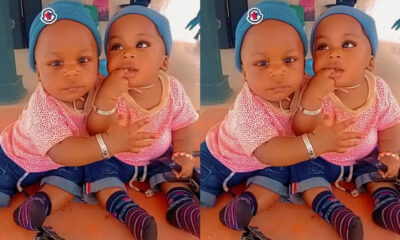 The dead nine-month-old twins