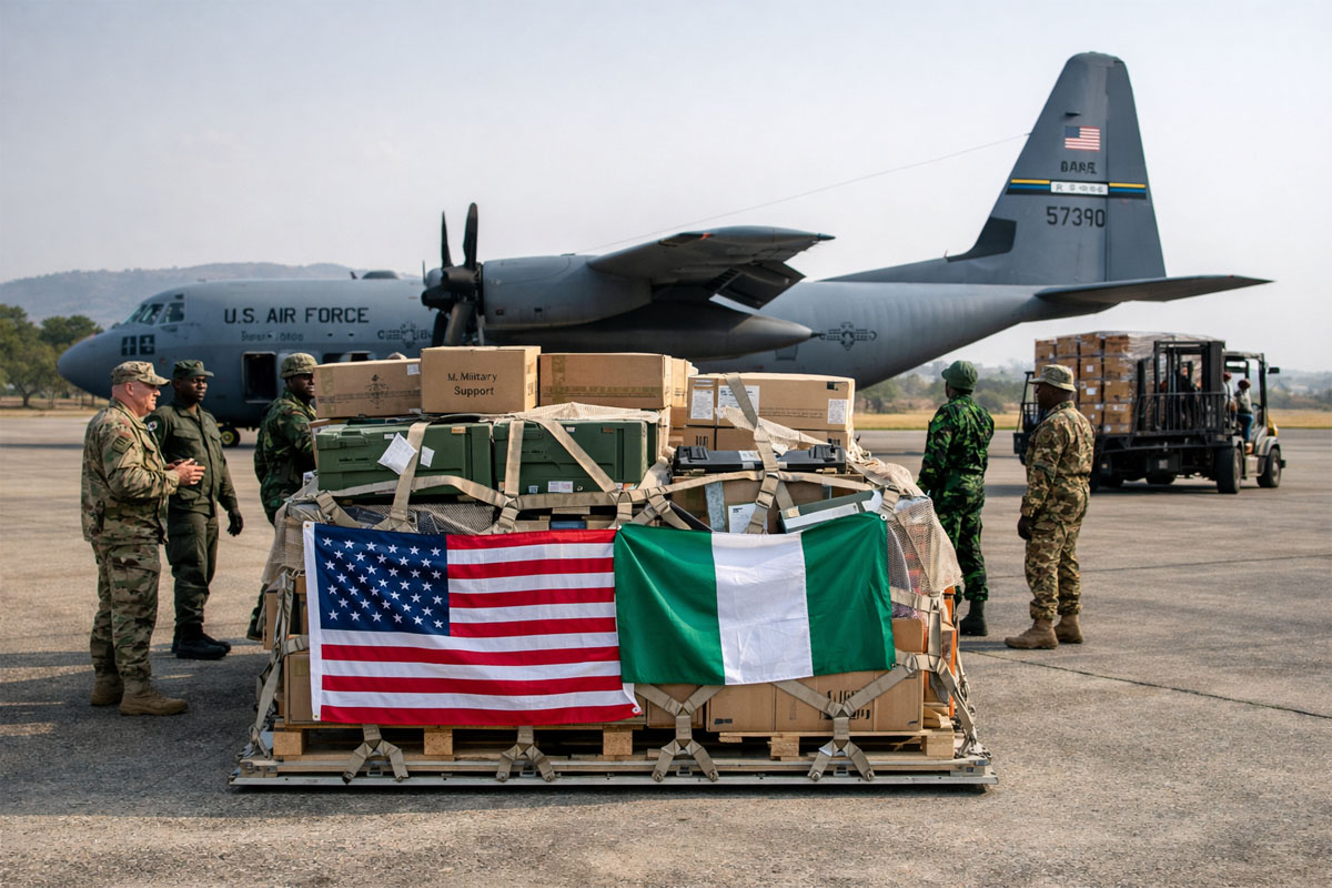US Delivers Military Supplies to Nigeria Boosts Anti-Terrorism Operations