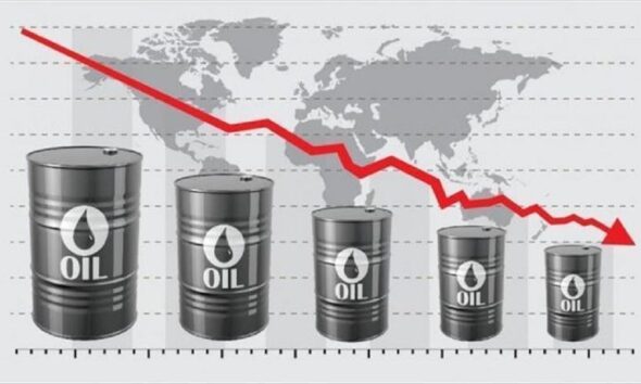 crude oil prices DROP
