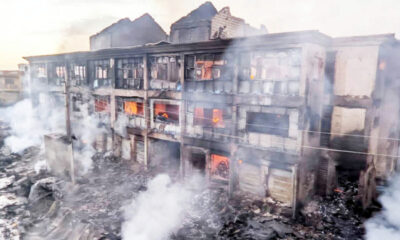 Early Morning Blaze Destroys Dozens of Shops in Kano Market