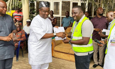 Former Governor Suswam Joins APC Collects Membership Card
