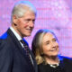 Former U.S. President Bill Clinton and former Secretary of State Hillary Clinton