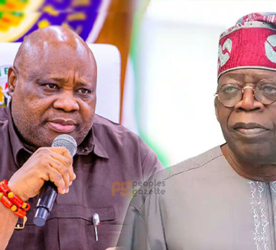 Governor Ademola Adeleke and President Bola Ahmed Tinubu