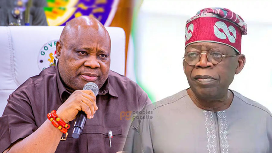 Governor Ademola Adeleke and President Bola Ahmed Tinubu