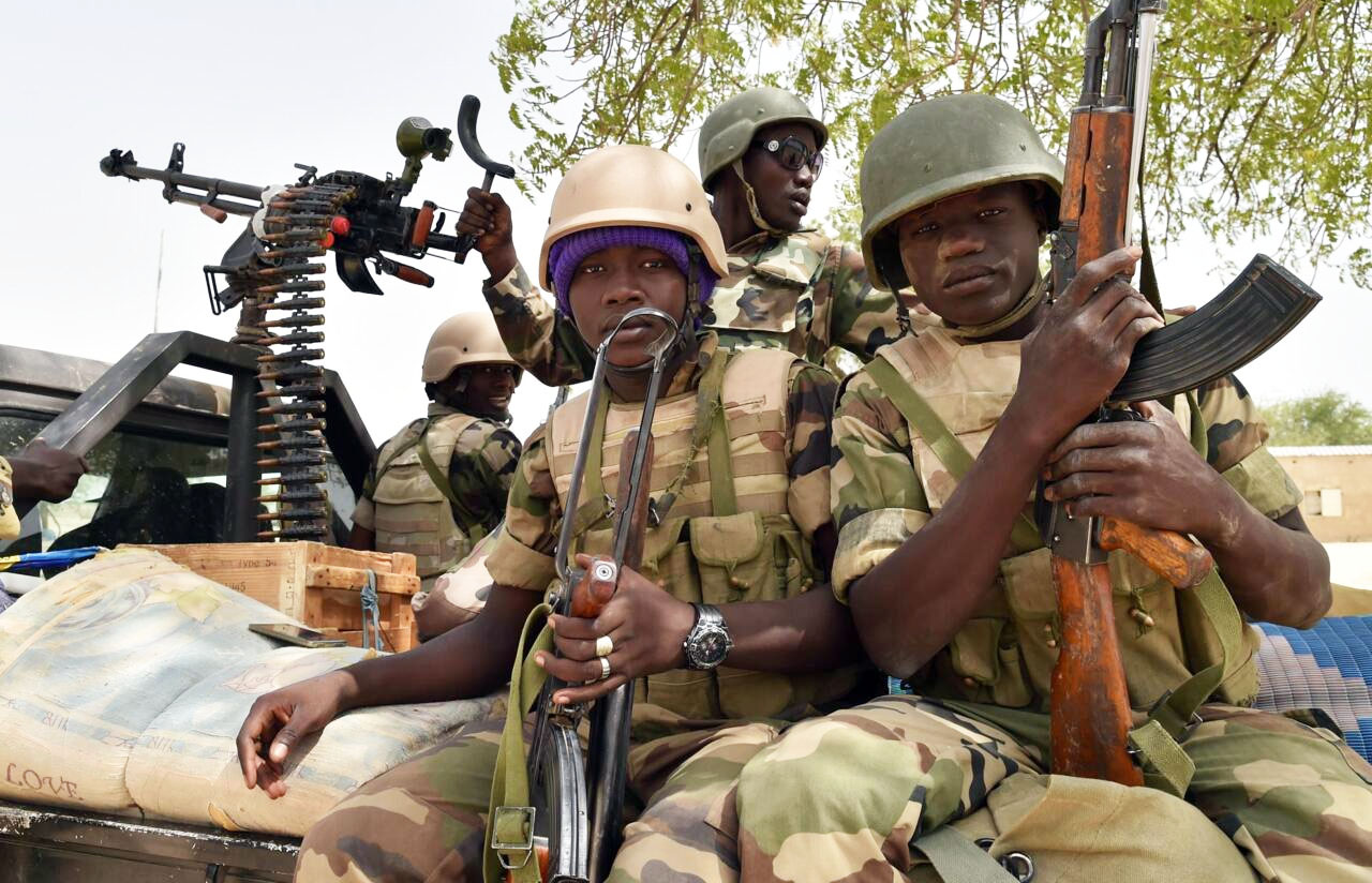 Nigerian Military Troops