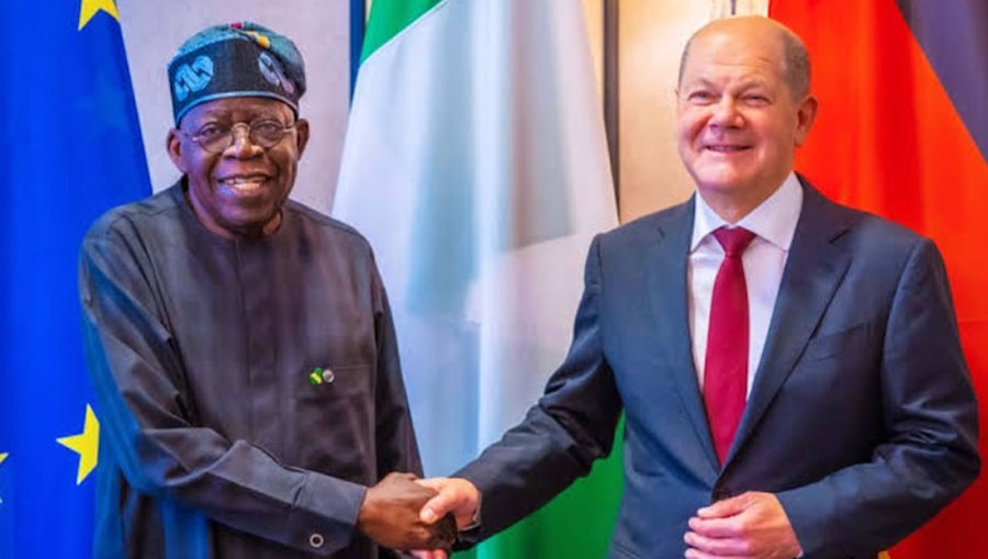 President Bola Tinubu and German Chancellor Friedrich Merz